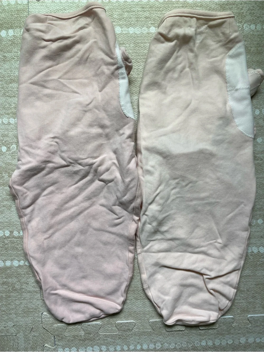 Ergonomic Pink Dual-Pack Infant Swaddle Sleep Sacks